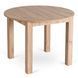 Комплект стіл MEBEL ELITE HARRY 102(142)х102 см,, дубовий ремісник, та 4 стільців FREDY, сірого кольору