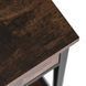 Консоль  MEBEL ELITE EVERLY 100  рустикальний дуб/чорний