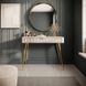 Стол туалетный Perfect Home Ланте/Lante 1S/100 с 1 ящиком и золотыми ножками Беж