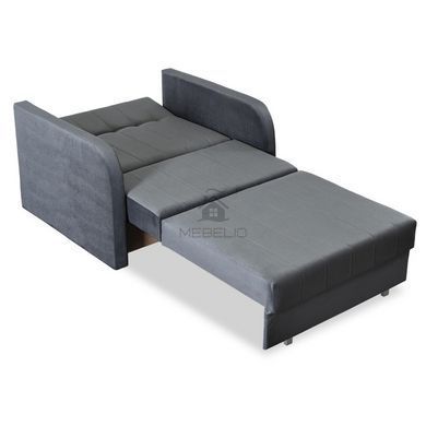 Крісло розкладне MEBEL ELITE VERO 97 см Сірий / велюр