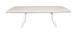 Стол обеденный LONDON Nicolas 160/240x90x75 Керамика Молочный