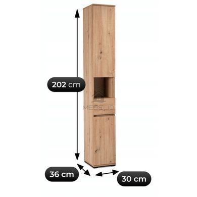Передпокій MEBEL ELITE VENORNA 90  Дуб Артизан/графіт фотографія