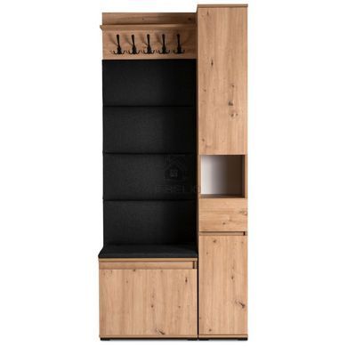 Передпокій MEBEL ELITE VENORNA 90  Дуб Артизан/графіт фотографія