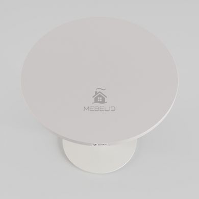 Стол Soul light mini h-45 Lovko белый металл/белый ДСП (текстура) фотография