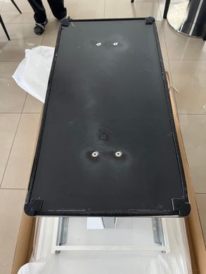 Стол раскладной DETROIT CERAMIC Intarsio 160(200)x90 Белый Эффект Мрамора фотография