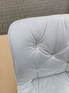Стул STYLE Velvet Intarsio Светло Серый фотография