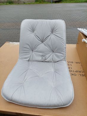Стул STYLE Velvet Intarsio Светло Серый фотография