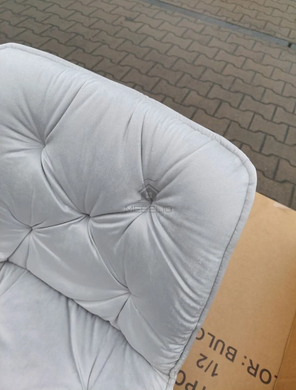 Стул STYLE Velvet Intarsio Светло Серый фотография