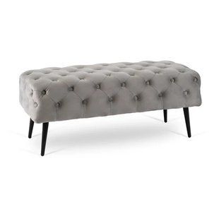 Лава оксамитова MEBEL ELITE VERA 2 Velvet Сірий фотографія