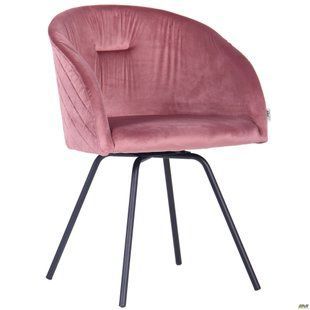 Крісло Поворотне Sacramento Velvet AMF Рожевий  фотографія