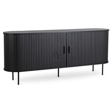 Комод MEBEL ELITE TRISH 180 Черный фотография