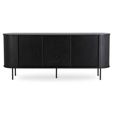 Комод MEBEL ELITE TRISH 180 Черный фотография