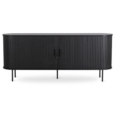 Комод MEBEL ELITE TRISH 180 Черный фотография