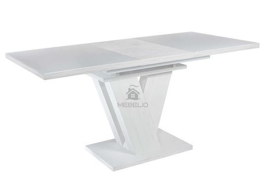 Стіл Обідній DAOSUN DT 402 U 120-80 Білий фотографія