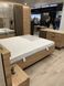 Ліжко (каркас) Perfect Home Таллі / Tally 160 з м'яким узголів'ям двоспальне Дуб артизан/антрацит