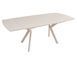 Стол NOREEN CERAMIC Intarsio 140(200)*80 белый/кашемир