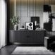 Комод MEBEL ELITE TRISH 180 Черный