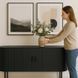 Комод MEBEL ELITE TRISH 180 Черный