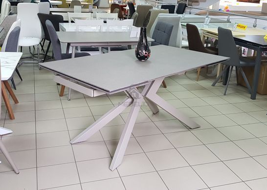 Стіл Обідній DAOSUN RF 5205 DT 160-90 Сіро Бежевий фотографія