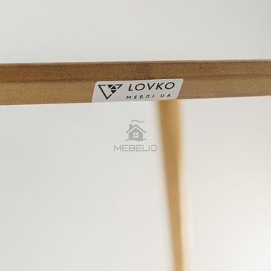 Стіл Dan d-90 Lovko натуральний (дуб) фотографія