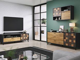 Комод SOUL 2D Cama 100 Антрацит фотографія