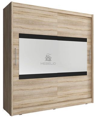 Шафа-купе Perfect Home Мая IV / Maja IV 200 2-дверна з дзеркалом Дуб сонома фотографія