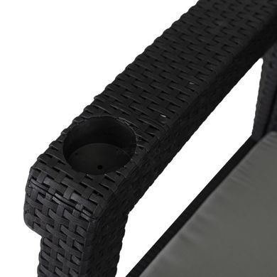 Софа MEBEL ELITE FLINT Чорний