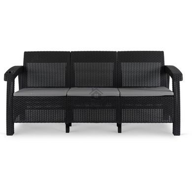 Софа MEBEL ELITE FLINT Чорний