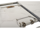 Стіл розкладний TML-670 VETRO 110x110 Білий Мармур