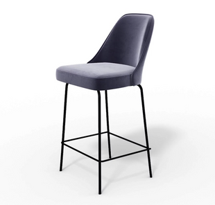 Барний стілець BERLIN M bar Bonsso Сірий / Метал фотографія