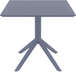 Cтол Siesta Onto Sky Table 80 Dark grey фотография