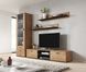 Стенка SOHO 1 Cama Дуб Лефкас Мат / Черный фотография