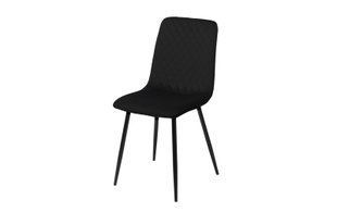 Стул PERLA Velvet Intarsio Черный фотография