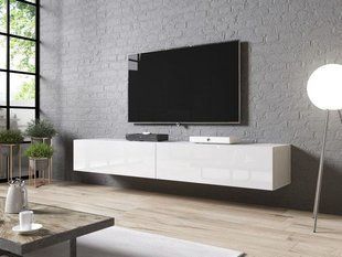 ТВ Тумба SLIDE RTV Cama 200 Білий Глянець / Білий Глянець фотографія