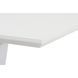 Стол раскладной TMM-51 VETRO 140x80 Белый Матовый