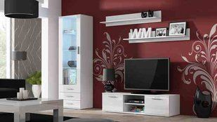 Стенка SOHO 7 Cama Белый Мат / Белый Глянец фотография