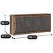 Комод MEBEL ELITE BLAGO 2 180 темный дуб