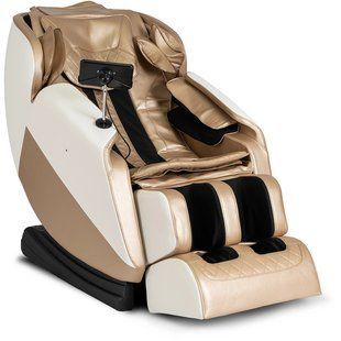 Масажне крісло MEBEL ELITE RX ULTRA PRO MAX екошкіра бежевий