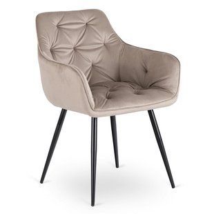 Стул MEBEL ELITE MODESTO Velvet  Беж фотография