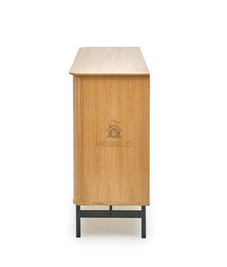 Комод SMART KM-1 Halmar Дуб Натуральный/Черный фотография
