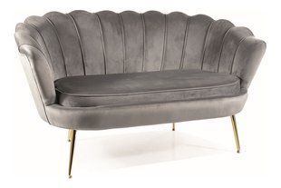 Софа CAMELLIA 2 Velvet Signal Серый