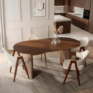 Стіл MEBEL ELITE TINO 190х90 Горіх фотографія