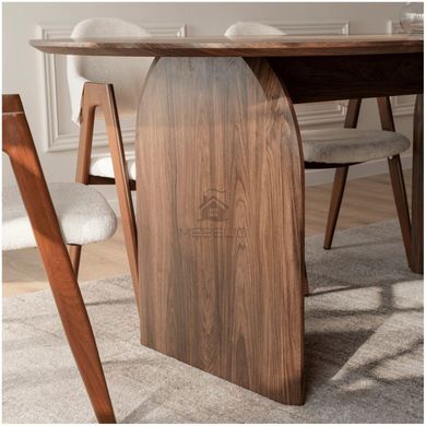 Стіл MEBEL ELITE TINO 190х90 Горіх фотографія