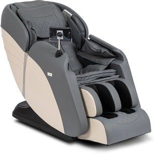 Масажне крісло MEBEL ELITE SX ULTRA PRO екошкіра Сірий