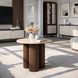 Журнальний столик MEBEL ELITE ALMERIA 50x50 Травертин
