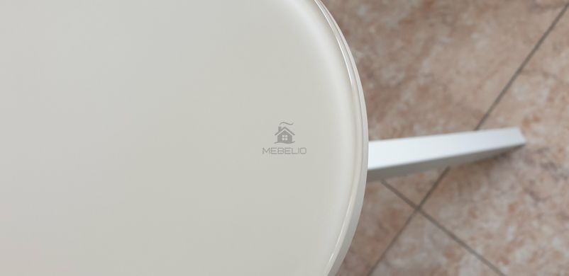 Стол раскладной TM-170 VETRO 120x80 Капучино сатин фотография
