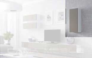 Вітрина підвісна VIGO Cama 90 Білий Мат / Лате Глянець фотографія