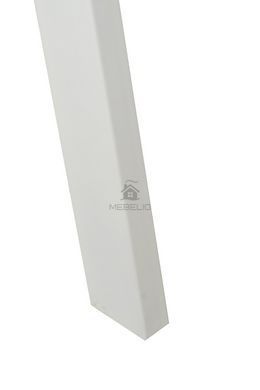 Стол раскладной TM-170 VETRO 120x80 Белый сатин фотография