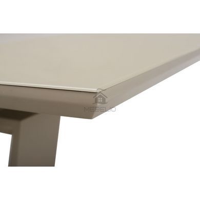 Стол раскладной TMM-51-1 VETRO 120x80 Капучино Матовый фотография