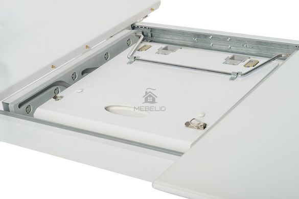 Стол раскладной TM-170 VETRO 120x80 Белый сатин фотография